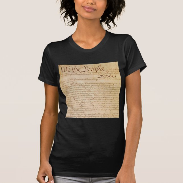 US-KONSTITUTION TEE SHIRT (Framsida)