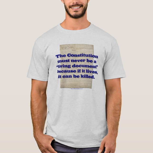 Us-konstitution Tee Shirt (Framsida)