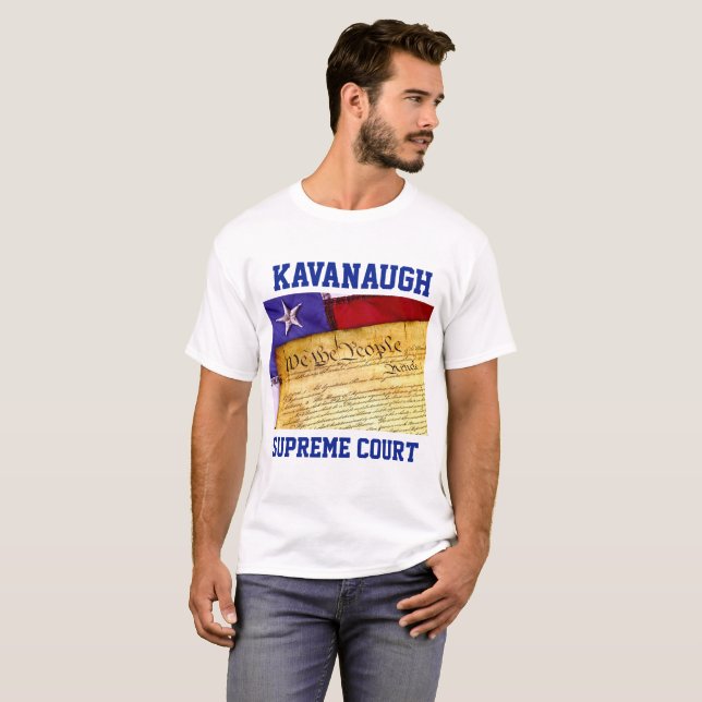 Us-KONSTITUTIONdomare Brett Kavanaugh SCOTUS T Shirt (Hel framsida)
