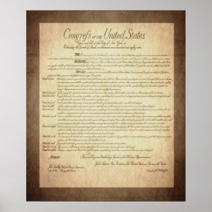 Us-konstitutionräkning av rättigheter poster