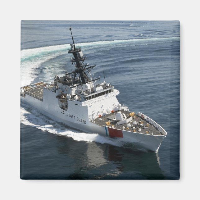 US Kusten Guard Cutter Waesche 2 Magnet (Framsidan)