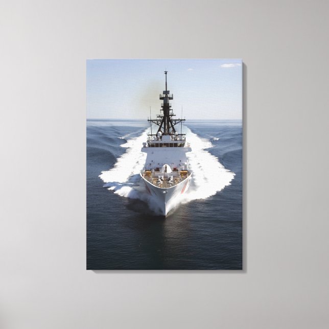 US Kusten Guard Cutter Waesche Canvastryck (Framsida)