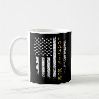 Us Kusten Guard Uscg Coastie Mamma Flagga Kaffemugg