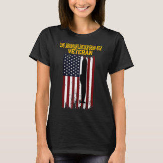US Lincoln SSBN-602 Submarine Veterans Day Far T Shirt