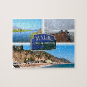 US Los Angeles - Malibu - Lagoon - Pier - strand Pussel