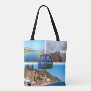 US Los Angeles - Malibu - Lagoon - Pier - strand Tygkasse