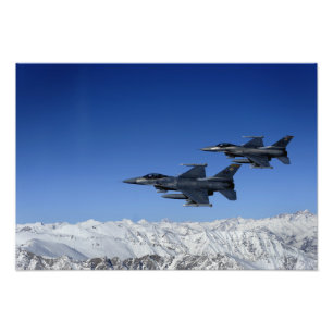 US Luft Force F-16 Fighting Falcons Fototryck