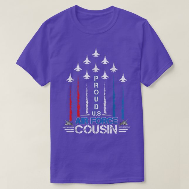US Luft Force Proud Cousin Proud Luft Force Cousin T Shirt (Design framsida)