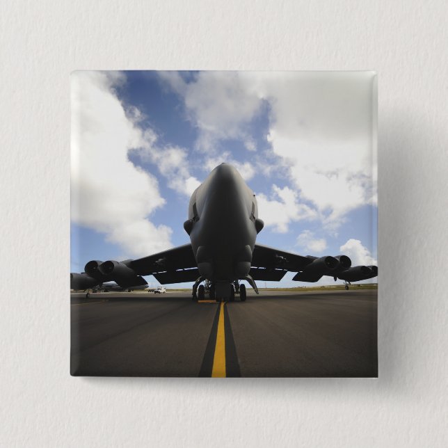 US Luft Force-underhållsbesättning Knapp (Framsida)