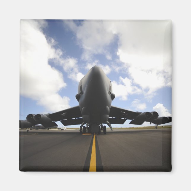 US Luft Force-underhållsbesättning Magnet (Framsidan)