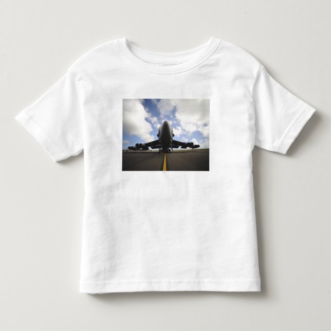 US Luft Force-underhållsbesättning T-shirt (Framsida)