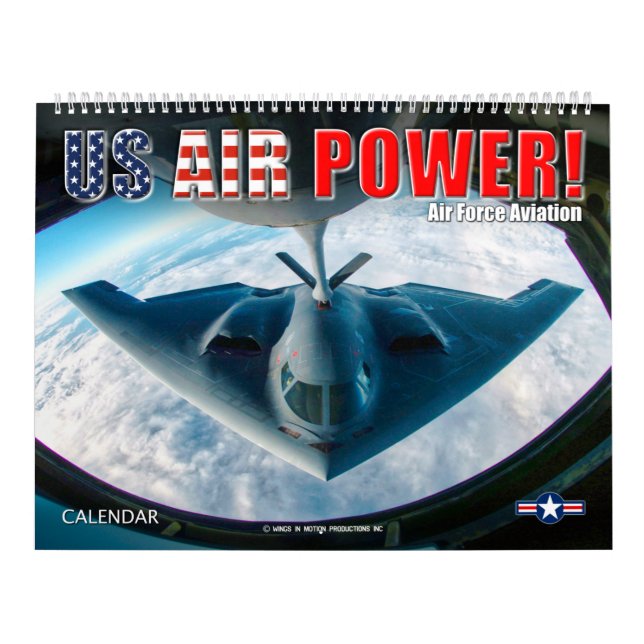 US LUFT STRÖM! luft Force Aviation Kalender (Omslag)