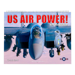 US LUFT STRÖM! luft Force Aviation Kalender