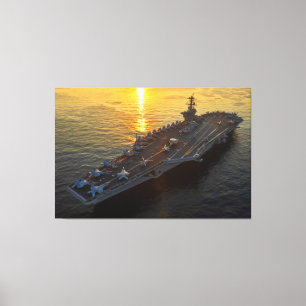 US LUFTFARTYG - CVN-71 40 x 60 Canvastryck