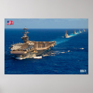 US LUFTFARTYG - CVN-71 POSTER