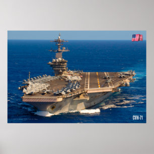US LUFTFARTYG - CVN-71 POSTER