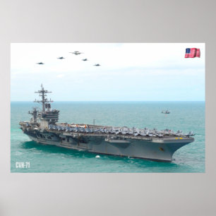 US LUFTFARTYG - CVN-71 POSTER
