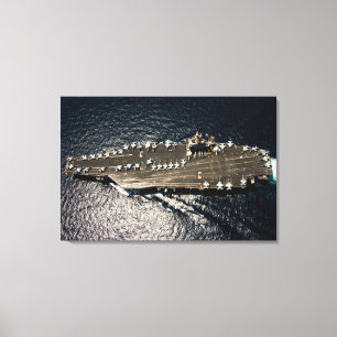 US LUFTFARTYG - CVN-72 24x36 Canvastryck