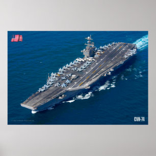 US LUFTFARTYG - CVN-74 POSTER