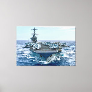 US LUFTFARTYG - CVN-75 32x48 Canvastryck