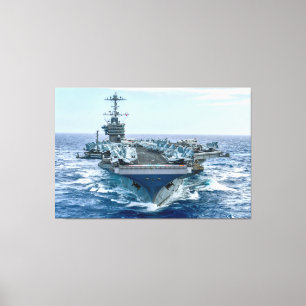 US LUFTFARTYG - CVN-75 40 x 60 Canvastryck