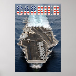 US LUFTFARTYG - CVN-76 POSTER