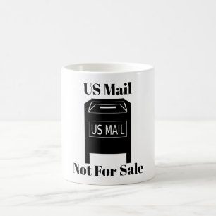 US Mail, ej för försäljning av kaffe Mugg