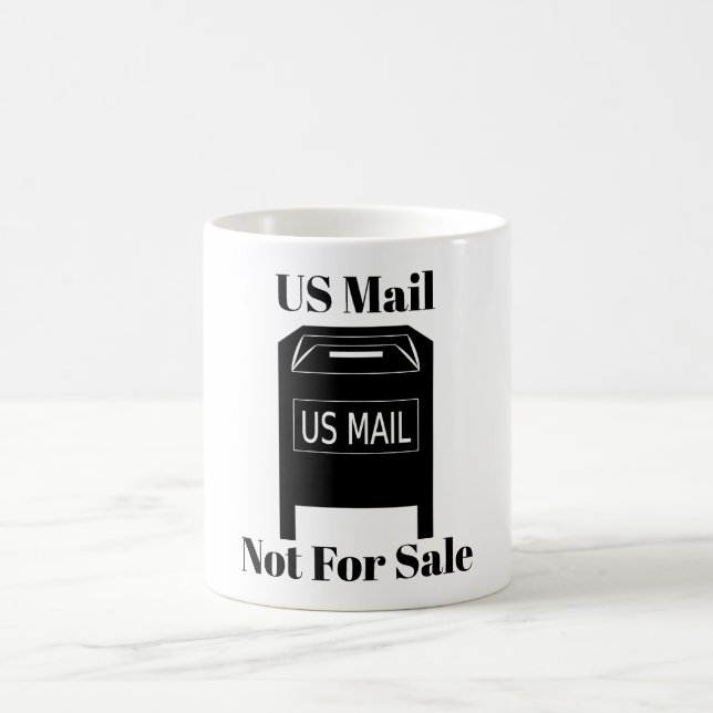 US Mail, ej för försäljning av kaffe Mugg (Center)