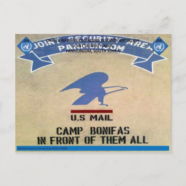 US Mail Vykort (Framsida)