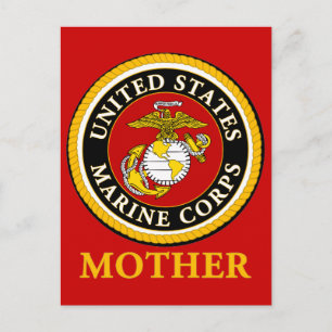 US Marine Officiell Seal - Mor Vykort