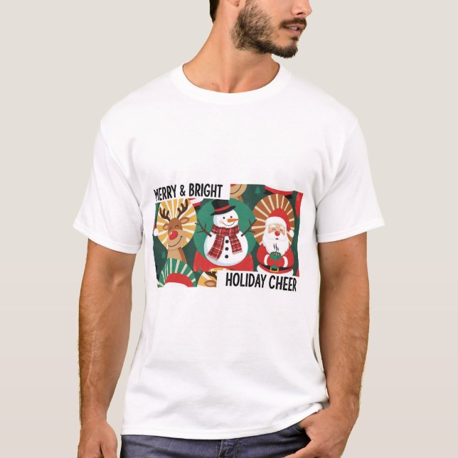 🎄👕 US Market Favorit · Jul-T-shirt Printisar T Shirt (Framsida)