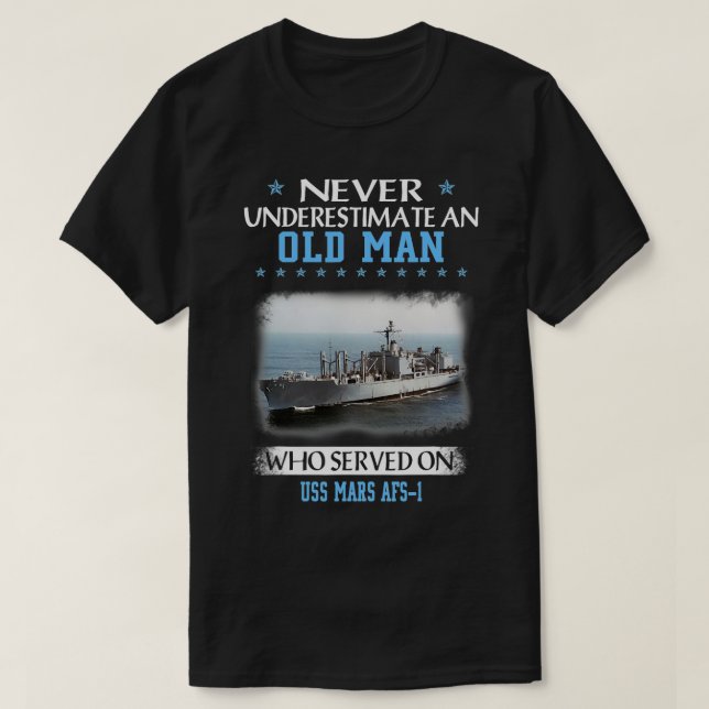 US Mars AFS1 Veterans Day Far Dag T Shirt (Design framsida)