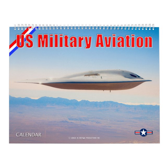 US MILITÄR AVIATION KALENDER (Omslag)