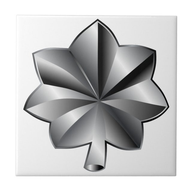 US militär grad - Lieutenant Colonel Kakelplatta (Framsidan)