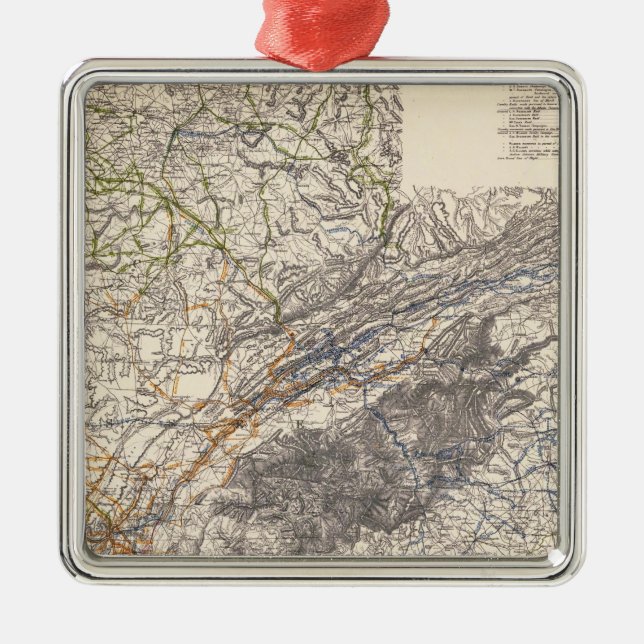 Us-militär Julgransprydnad Metall (Framsidan)