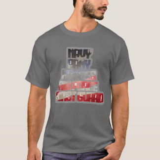 US MILITÄR = Tack T-Shirt HERR