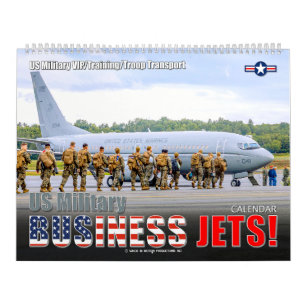 US MILITÄRA AFFÄRSJETS! KALENDER