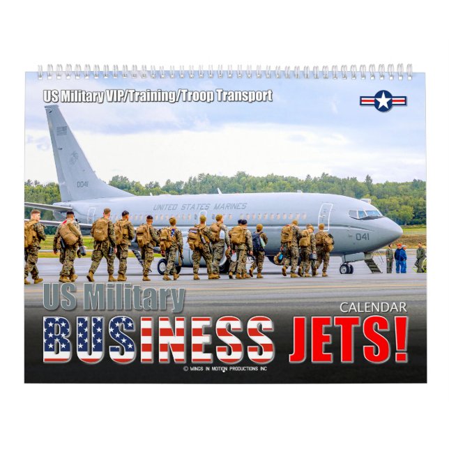 US MILITÄRA AFFÄRSJETS! KALENDER (Omslag)