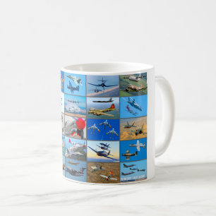 US MILITÄRA LEGACY AIRCRAFT ’MONTAGE’ KAFFEMUGG