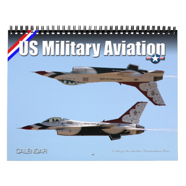 US MILITÄRA LUFTFART KALENDER (Omslag)