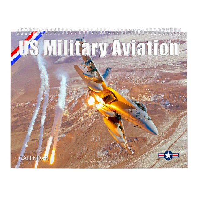 US MILITÄRA LUFTFART KALENDER (Omslag)