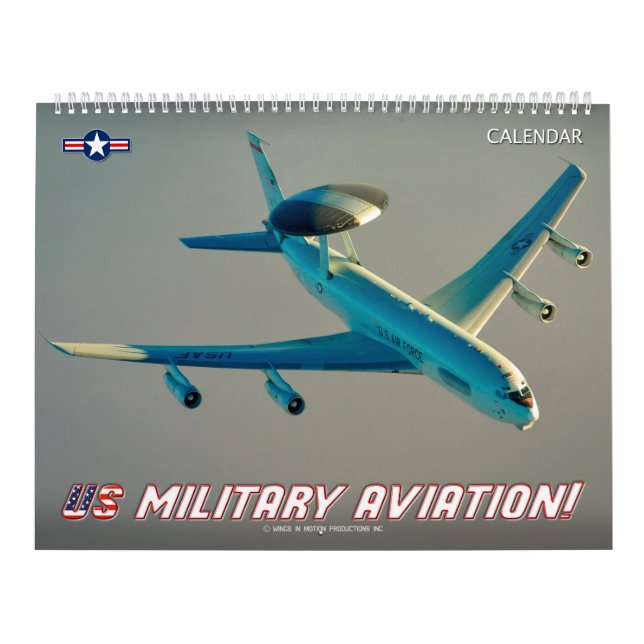 US MILITÄRA LUFTFARTSKALENDER KALENDER (Omslag)