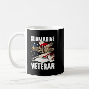 US militära ubåt-gåva för en vigeransk ubåt Kaffemugg