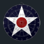 US Military Aircraft Roundel - 241102-K Darttavla<br><div class="desc">US Military Aircraft Roundel - 241102- K. Army Luft Force National Star och Pub Insignia.</div>