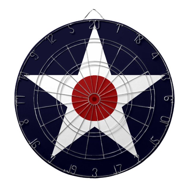US Military Aircraft Roundel - 241102-K Darttavla (Framsidan)