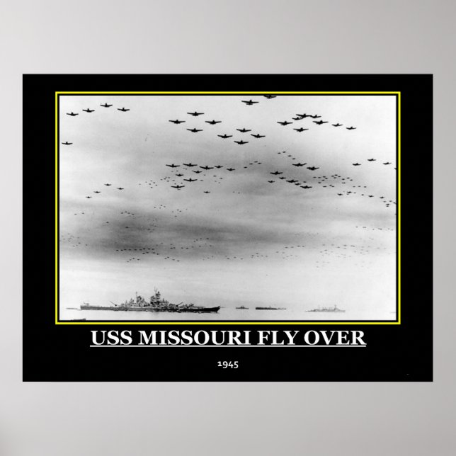 US Missouri 1945 Vintage affisch-utskrift Poster (Framsidan)