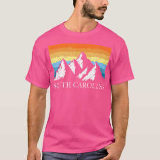 Us Mountains South Carolina Souvenir Hiking Campin T Shirt