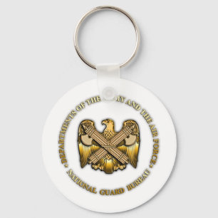 US National Guard Bureau Nyckelring