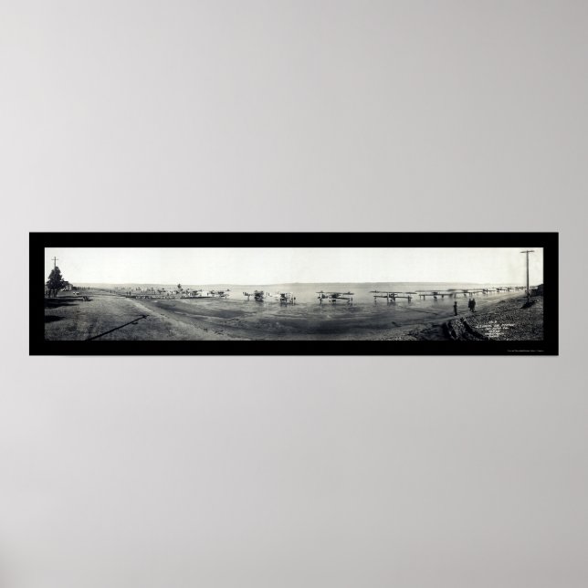 US Navy Aircraft CA Photo 1918 Poster (Framsidan)