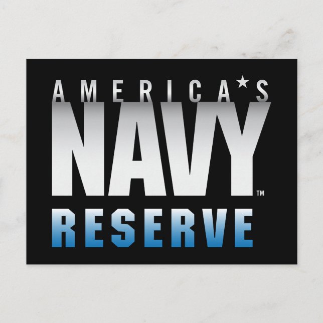 US Navy | America's Navy Reserve Vykort (Framsida)